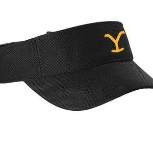 Yellowstone “Y” embroidered black visor (W)
